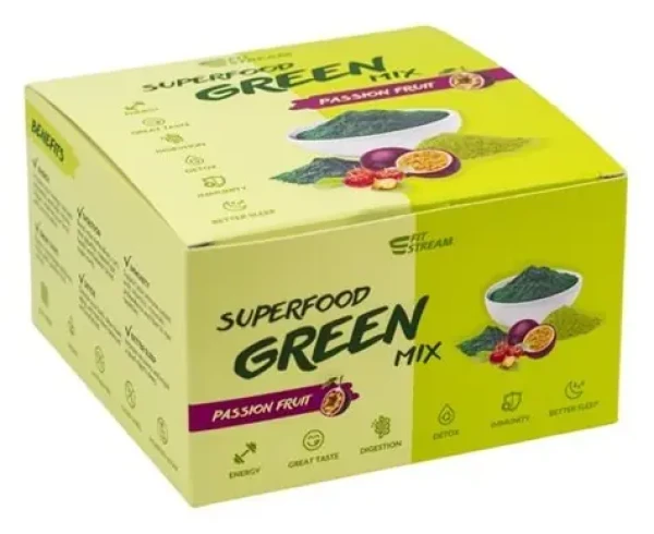 FITSTREAM Superfood GREEN mix / 150 g / 30 sáčků (FitStream-Superfood-Green-mix-150g)
