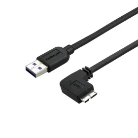 StarTech USB-A - Micro-USB kabel černá (USB3AU50CMRS) / Propojovací kabel / USB 3.0 / 5 Gbit/s / 0,5 m (USB3AU50CMRS)