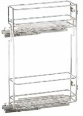 Vibo Výsuv drátěný koš 150 krátký :: levý výsuv (100267)