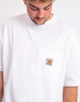 Tričko Carhartt WIP S/S Work Pocket T-Shirt White