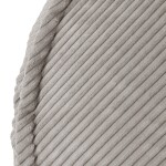 PLUSH NEST PLUSH NEST Dětské křesílko Huggy Bear Manšestr 68 × 45 cm béžové