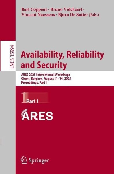 Availability, Reliability and Security