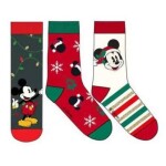 Disney Mickey 85SVH364236 ponožky 3 Pack barevné