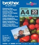 Brother Glossy Photo Paper, foto papír, lesklý, bílý, A4, 260 g/m2, 20 ks, BP71GA4, inkoustový