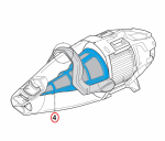 David Polcar Náhradní kónický filtr pro vysavač BWT PK GIANT C125506327L