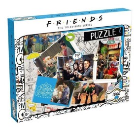 Puzzle Přátelé 1000 dílků - Scrapbook