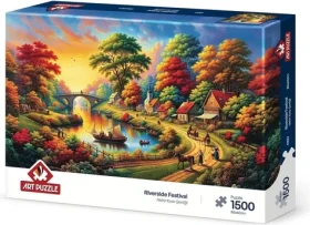 ART PUZZLE Puzzle Festival u řeky