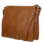 Trendy dámská crossbody taška Lira, světle hnědá
