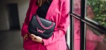 Dámská koženková crossbody Rowen VUCH, černá