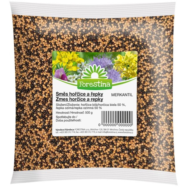 Směs hořčice a řepky 500g