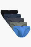 Atlantic 5SMP-002 5-pack barva:světle modrá/grafitová/černá/khaki/modrá 2XL