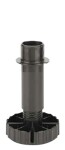 HETTICH 70152 noha Korrekt, 110 mm, černá (105975)