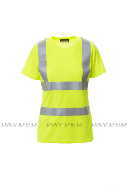 Dámské reflexní tričko Payper AVENUE LADY Barva: Žlutá Fluo, Velikost: S (001483002801006S)