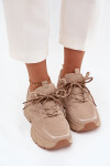 Dámské sportovní tenisky s dvojitým šněrováním béžové Annelie 37