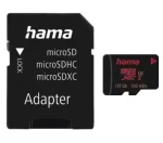 Hama microSDXC 128 GB + adaptér / Paměťová karta / UHS-I U3 / V30 / 80 MB/s