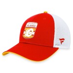 Fanatics Pánská kšiltovka Calgary Flames Draft 2023 Podium Trucker Adjustable Authentic Pro