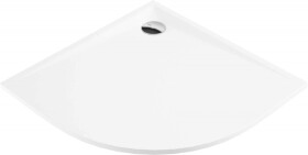 DEANTE - Kerria plus bílá - Akrylátová sprchová vanička, půlkulatá, 90 cm KTS_053B