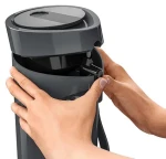 Emsa PONZA 1,9 l antracitová / Vakuový džbán / Comfort Press / horké 12 h / studené 24 h (515706)