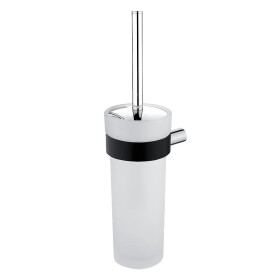 Nimco Nava chrom - černá mat toaletní wc kartáč NA 28094W NA 28094W