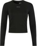 Běžecké tričko CRAFT Hypervent Tight Longsleeve - černé Velikost textilu: S