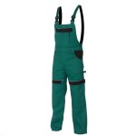 Ardon H8105 Cool Trend Pracovní kalhoty s laclem zelená / černá