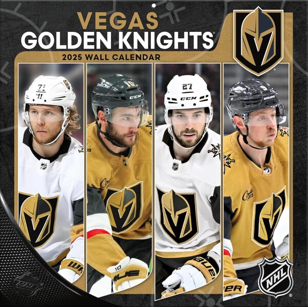 JF Turner Kalendář Vegas Golden Knights NHL 2025 Wall Calendar