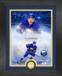 Highland Mint Obraz Buffalo Sabres NHL JJ Peterka Legends Bronze Coin Photo Mint