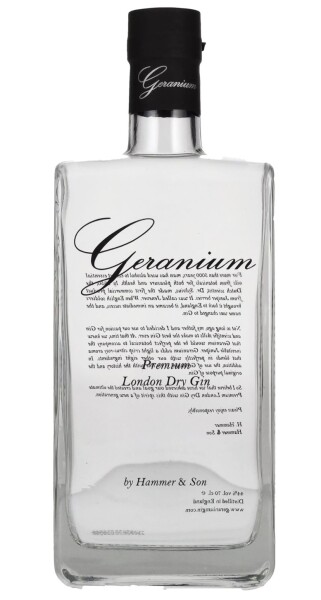 Geranium Premium London Dry Gin 44% 0,7 l (holá lahev)