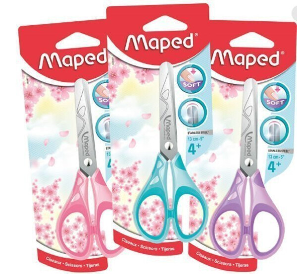 Nůžky MAPED Essentials Pastel Soft mix barev