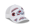 New Era Pánská kšiltovka Colorado Avalanche NHL 9FORTY M-Crown A-Frame Trucker All Over bílá