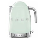 Smeg KLF04PGEU rychlovarná konvice, 1,7 l (7 šálků), 2400 W, styl 50. let, řízení teploty, 7 programů, pastelově zelená