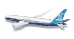 Maisto - Fresh Metal Tailwinds - letadla, Boeing 737 MAX 10, bílo-modrá, blister