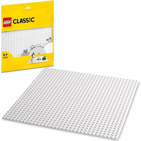 LEGO® Classic 11026 Bílá podložka na stavění