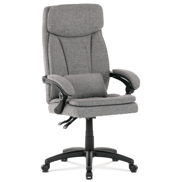Kancelářské křeslo, houpací mechanismus, šedá látka, KA-Y362 GREY
