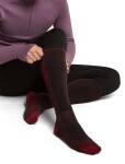 ICEBREAKER Mens Merino Ski+ Medium OTC, Bittersweet/Port/Black (vzorek) velikost: M