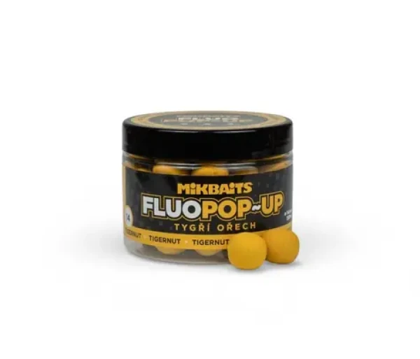 Mikbaits Tygří ořech 14 mm / Plovoucí fluo boilie / 150 ml (MC0204)