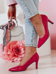 Dámské jehlové podpatky STILETTU fuchsiová FashionStreet ZY0738 38