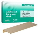 HANSGROHE - AddStoris S Polička, délka 40 cm, kartáčovaný bronz 41794140