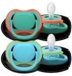 Philips AVENT SCF087/10 modrá/zelená, chlapec / Dudlík / 6-18 m / 2 ks (AVE-045153)