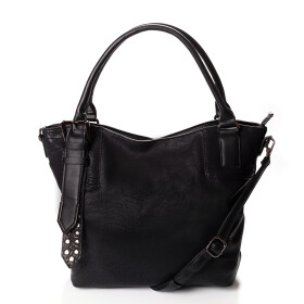 Atraktivní dámská kabelka do ruky Marisa, černá