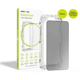 Mobile Origin EasyGlass Privacy Ochranné sklo s aplikátorem pro Apple iPhone 17e 16e 14 13 13 Pro (EGA-P-i14)