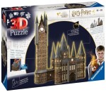 Puzzle 3D Harry Potter: Bradavický hrad - Astronomická věž (Noční edice) 540 dílků