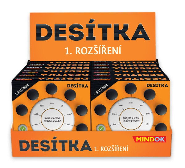 Desítka: 1. rozšíření (display 12 ks) - Mindok