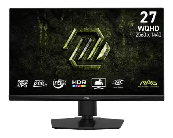 27" MSI MAG 272QPF E20 černá / Herní monitor / QHD / IPS / 200Hz / 0,5ms / HDMI+DP / VESA (MAG 272QPF E20)