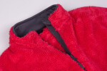 Dámská mikina ETAPE LARA, růžová/antracit (materiál Velvet Soft se zateplením, velikost M)