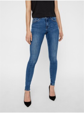 Modré dámské skinny fit džíny Vero Moda Tanya dámské