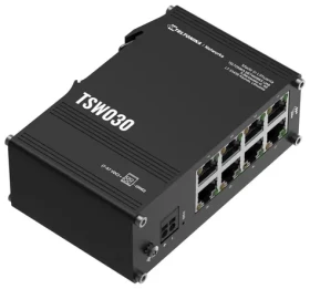 Teltonika TSW030 Průmyslový switch / 8-Port / 10/100 Mbps / bez zdroje (TSW030)