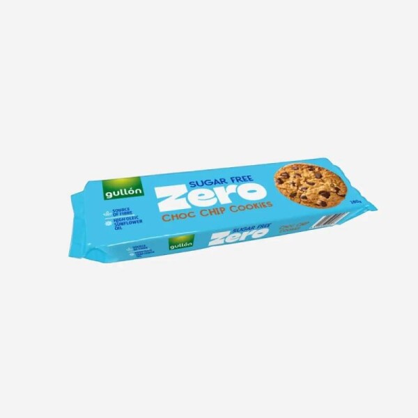 Gullón Choc chip cookies s kousky čokolády bez cukru se sladidly 150g