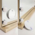 REA - Zrcadlo LED HOLLYWOOD L.Gold 80x60 HOM-12015