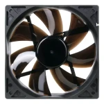 Noiseblocker BlackSilent Pro Fan PL2 černá / 120mm / 20 dB @ 1400 RPM / 56.50 CFM / 3-pin (ITR-PL-2)